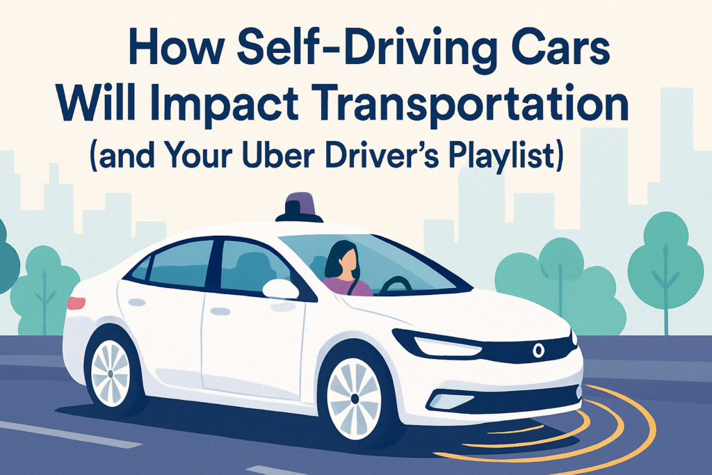 How Self-Driving Cars Will Impact Transportation (and Your Uber Driver’s Playlist)