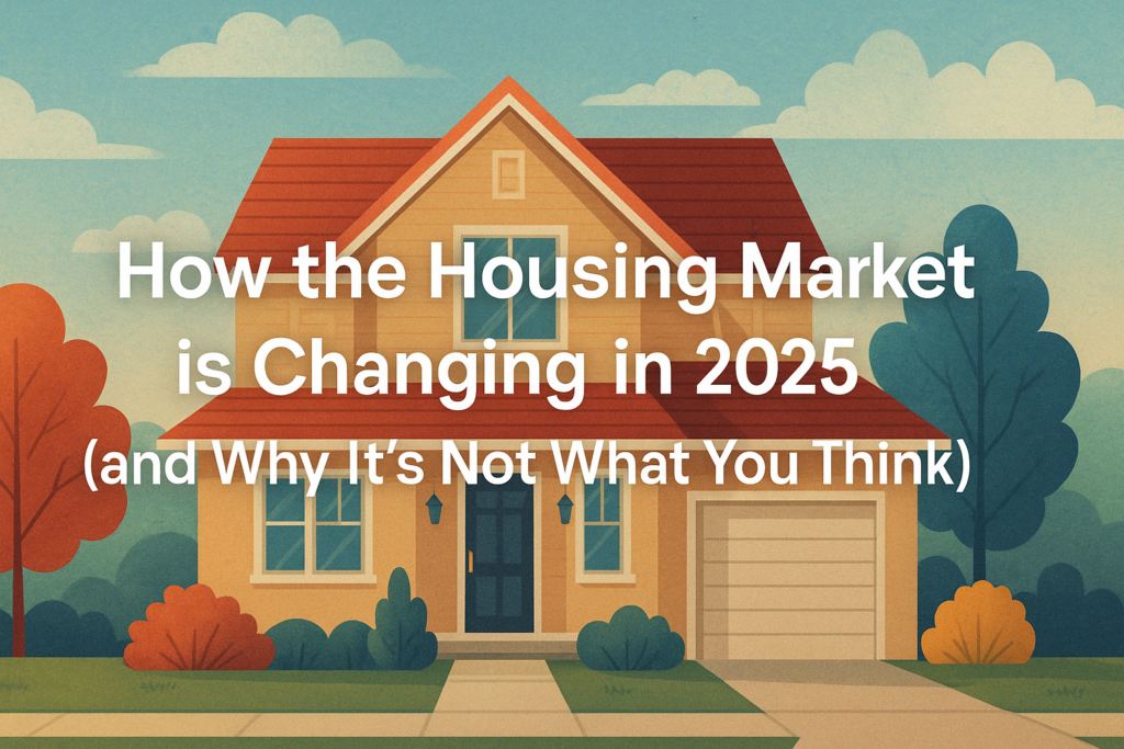 How the Housing Market is Changing in 2025 (and Why It’s Not What You Think)